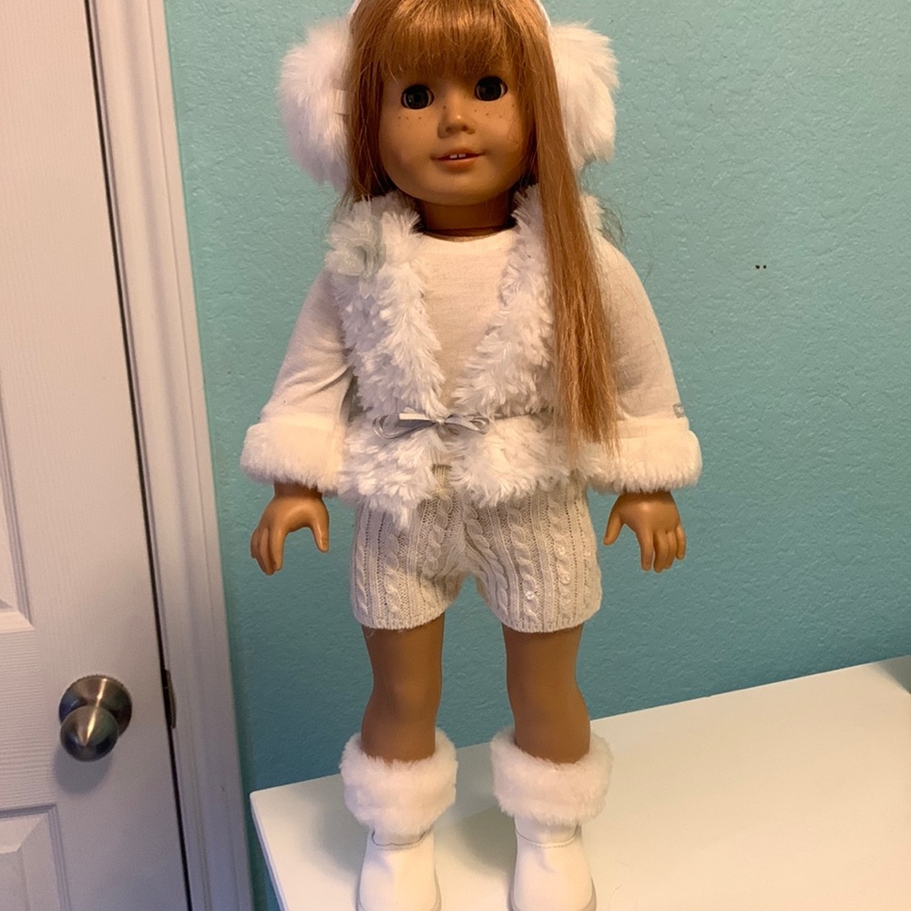 American Girl Winter White Outfit